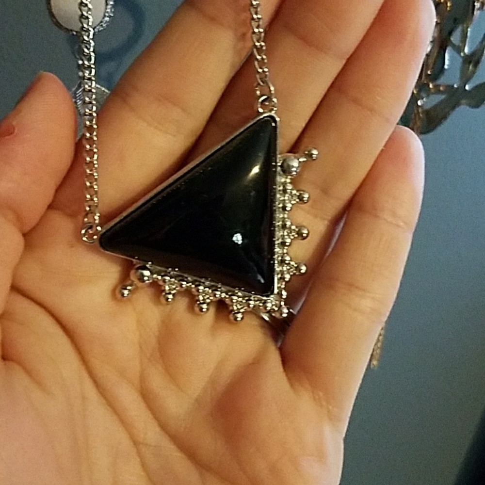 Triangle necklace
