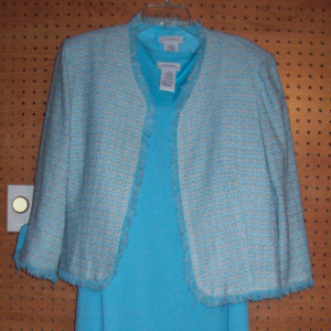 Sleeveless Dress with Jacket