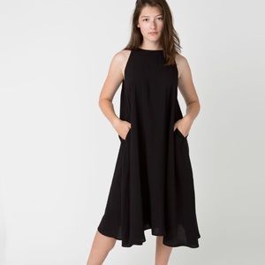 NWOT AA Sleeveless Mid Length Tent Dress in Black