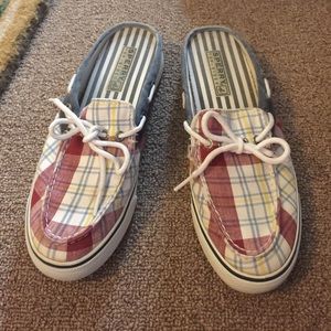 Sperry Top Sider slip on shoes Size 6.5