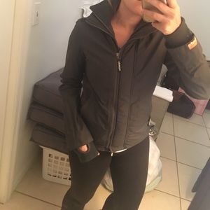 Superdry Wind/Water Resistant Charcoal Jacket