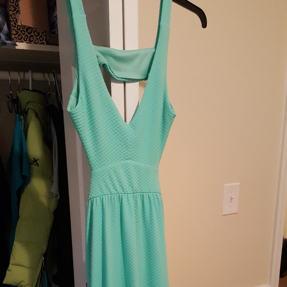 Mint Summer Maxi Dress