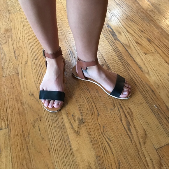 rebels Shoes - Rebels leather ankle strap flat sandal. Size 6 rebels Shoes - Rebels leather ankle strap flat sandal. Size 6