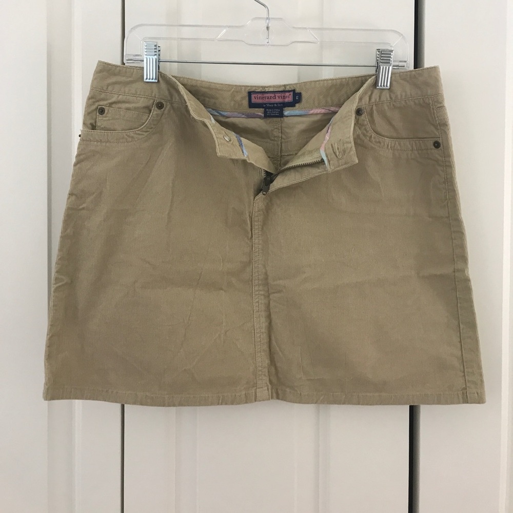Vineyard Vines corduroy skirt