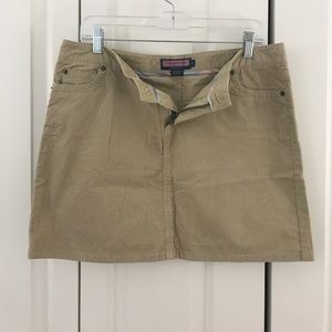 Vineyard Vines corduroy skirt