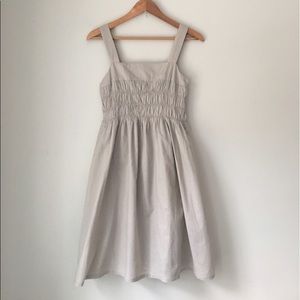 GAP Beige Smocked Top Sundress