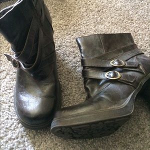 Brown boots