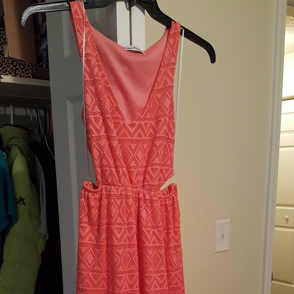 Coral Maxi Dress