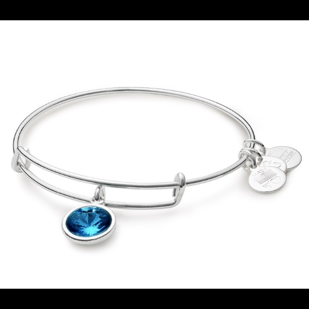 Alex and ani crystal bangle , new