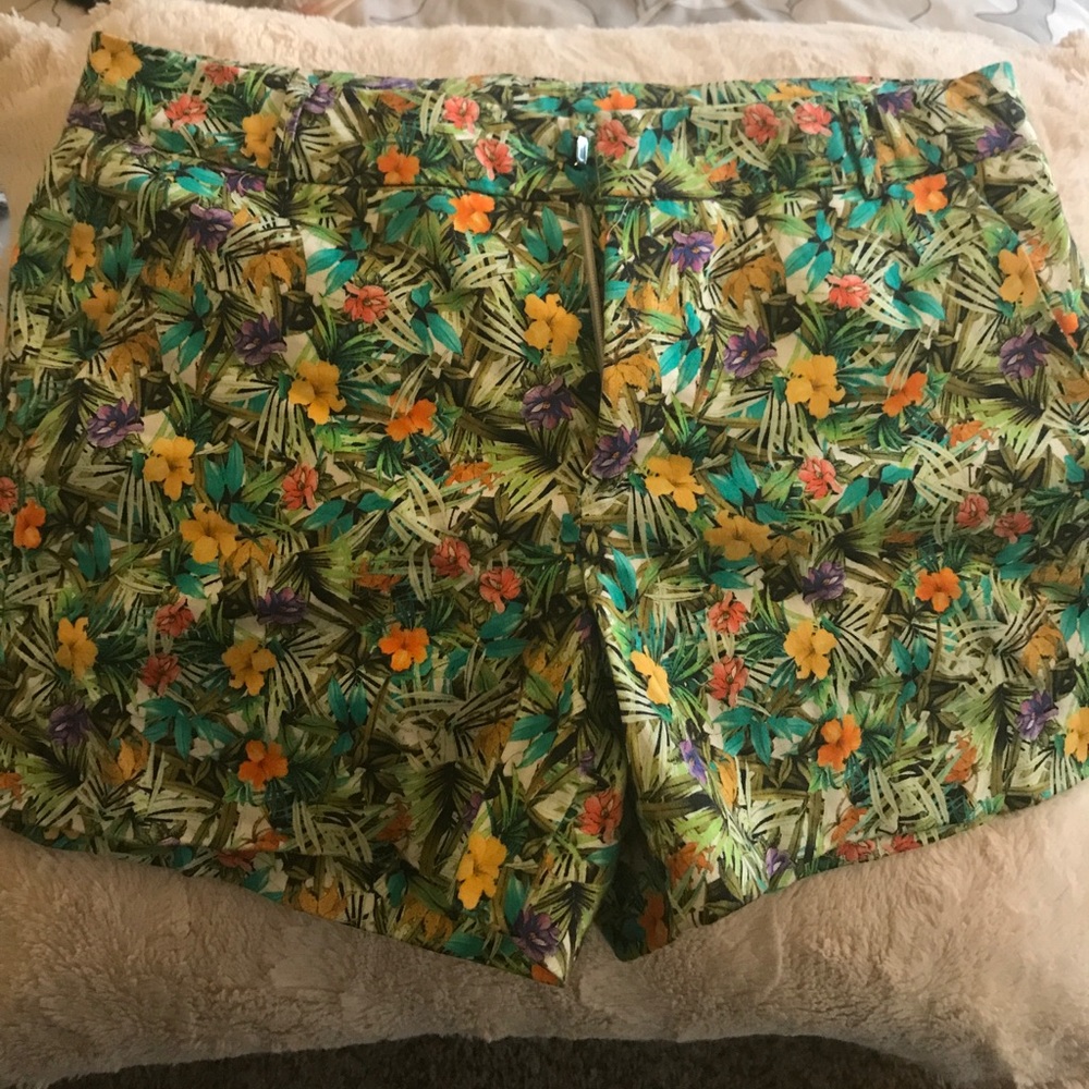 Zara Floral Shorts
