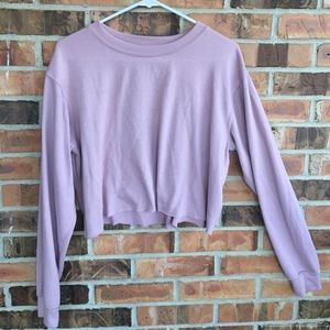 Brandy Melville long sleeve cropped sweater