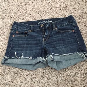 american eagle stretchy shorts