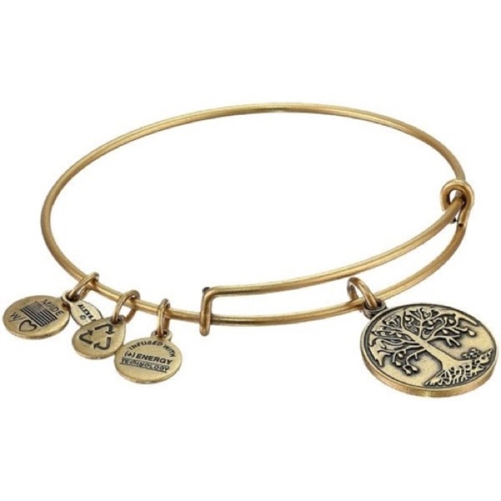 Alex and ani tree of life gold bangle , new