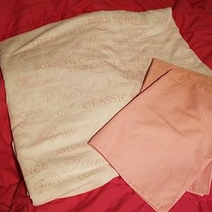 Disney Inspired Twin Size Fitted Sheet Pillowcases