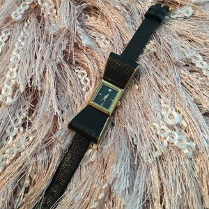 KATE SPADE BLACK BOW WATCH NWT... $90