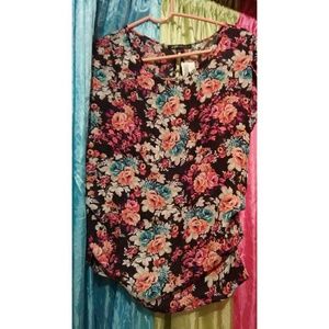 Flowery blouse