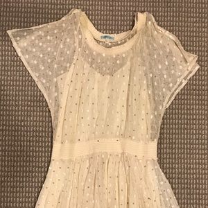 Anthropologie Leifnotes Dot and Gleam Dress