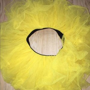 Vibrant Yellow Tutu
