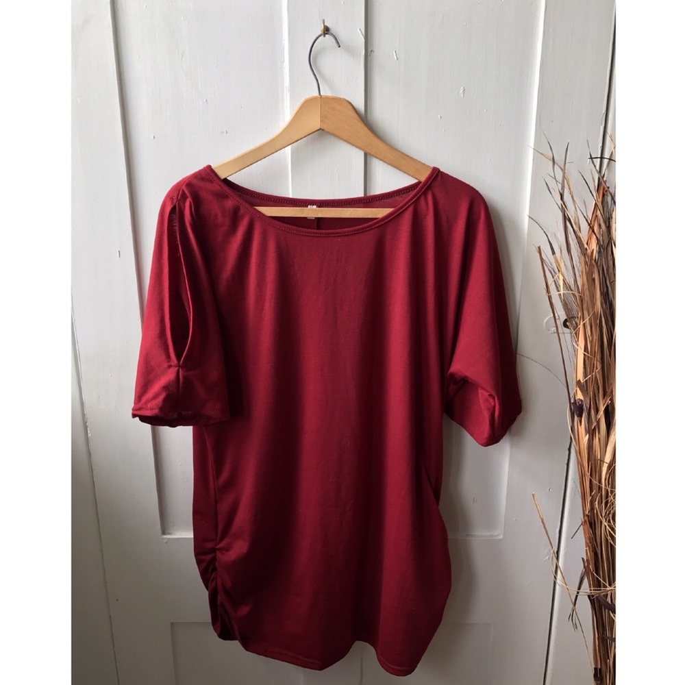 Sexy cold shoulder top