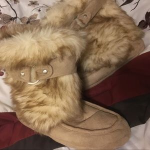 Boots for comfy home use. Slippers.