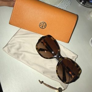 Tory Burch Tortoise Sunglasses