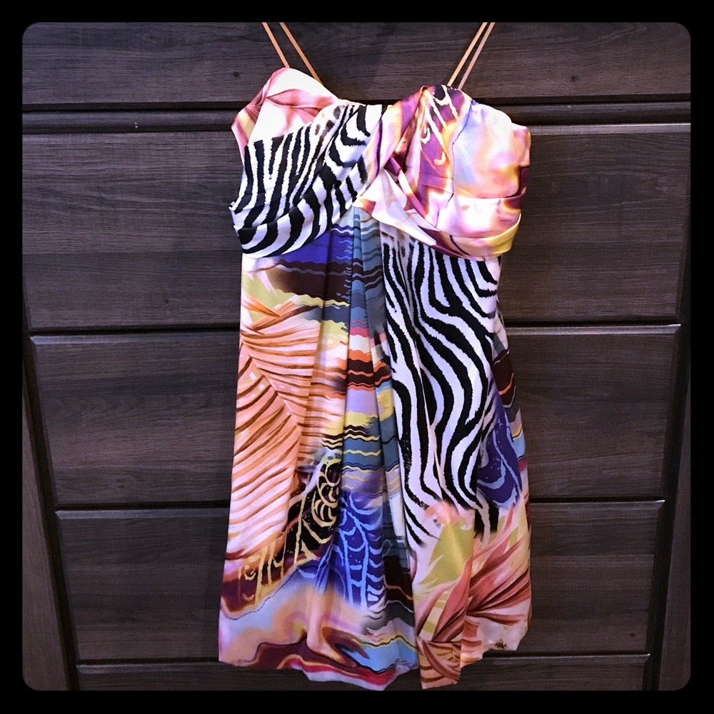 Cache Strapless Bubble Dress