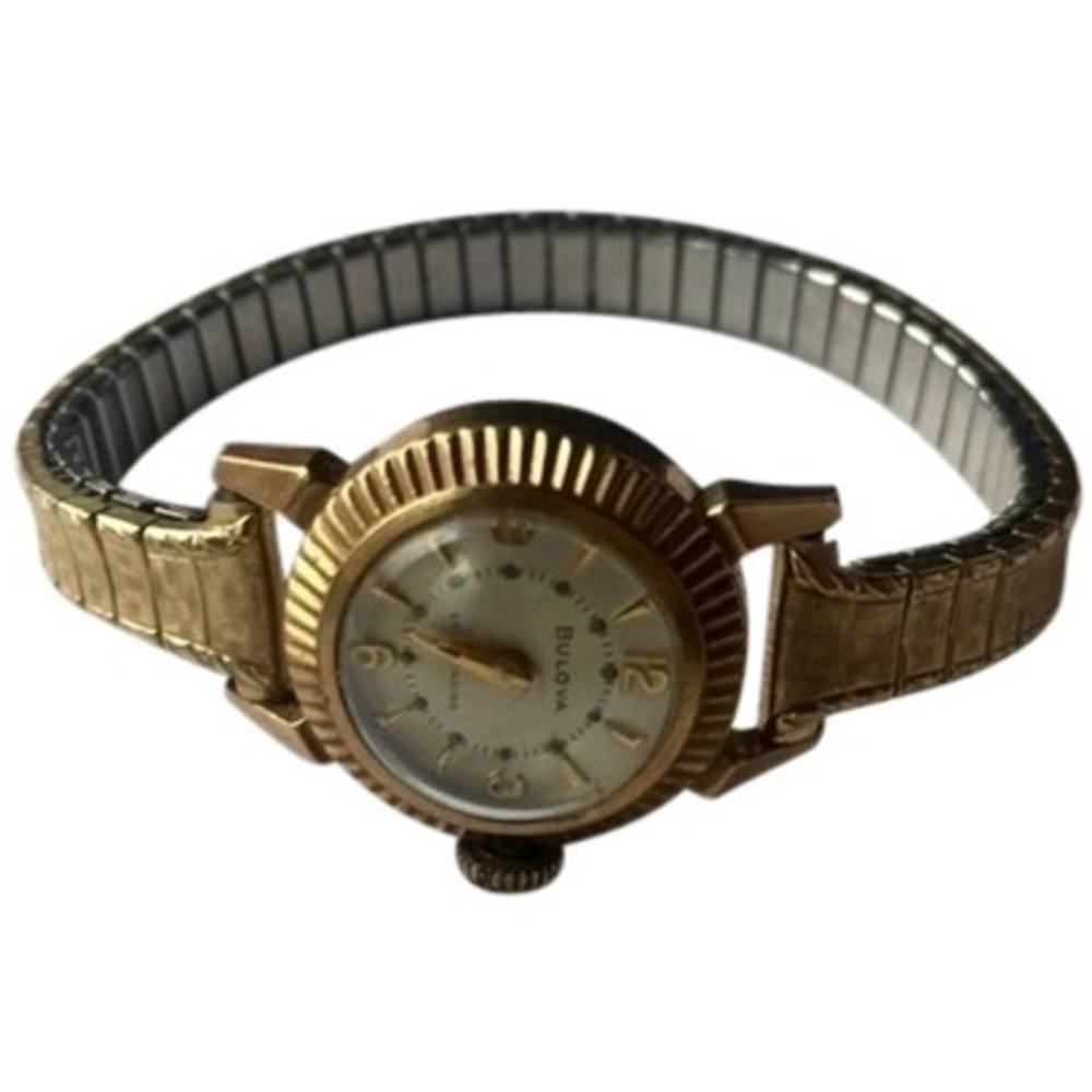 Vintage Bulova Gold-Silver Watch - Picture 1 of 4