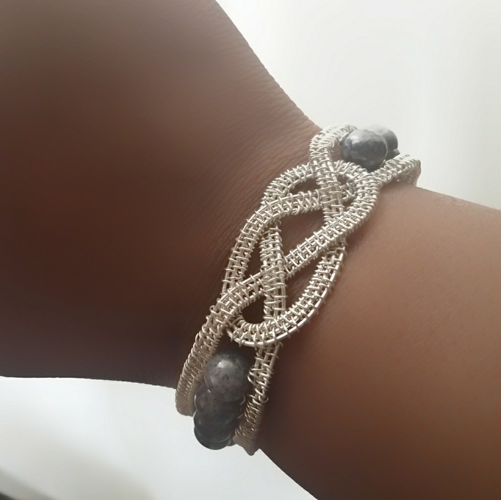Handmade Wire Bracelet.