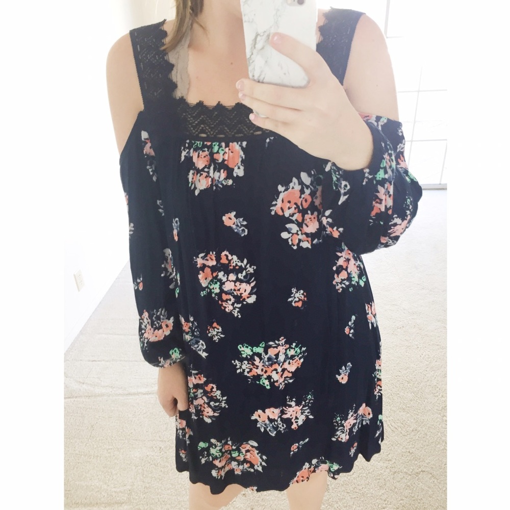 Blue Floral Dress