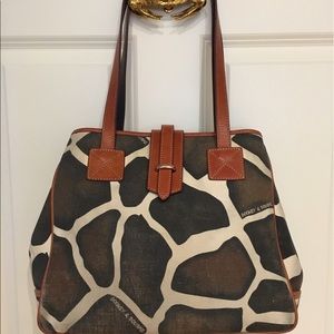 Dooney & Bourke Giraffe Safari Handbag