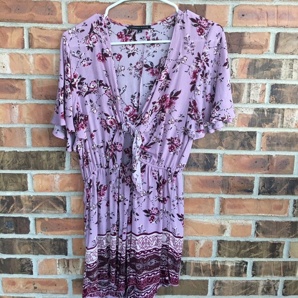 Kendall & Kylie Floral Romper