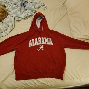 Alabama hoodie, red