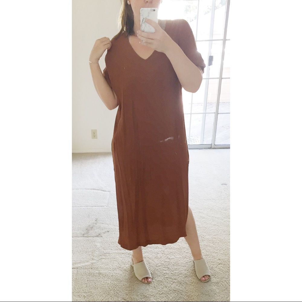 Tan Dress