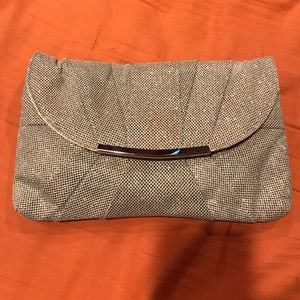 Bebe evening bag clutch with chain strap