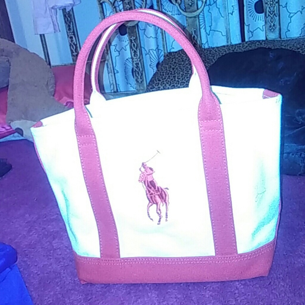 Authentic polo ralph lauren bag #neverused
