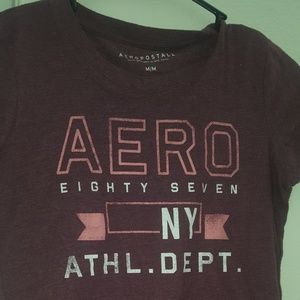 A girly purple/pink short sleeve