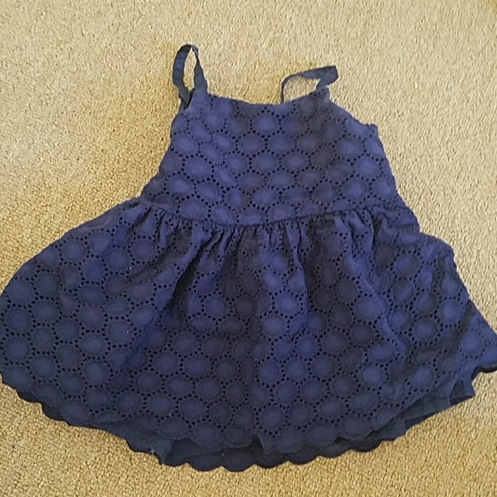 Blue dress