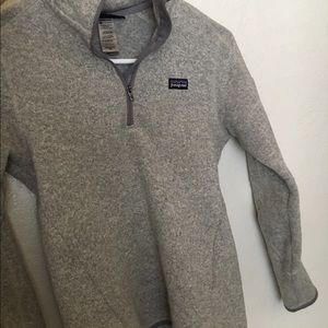 Patagonia grey better sweater XS