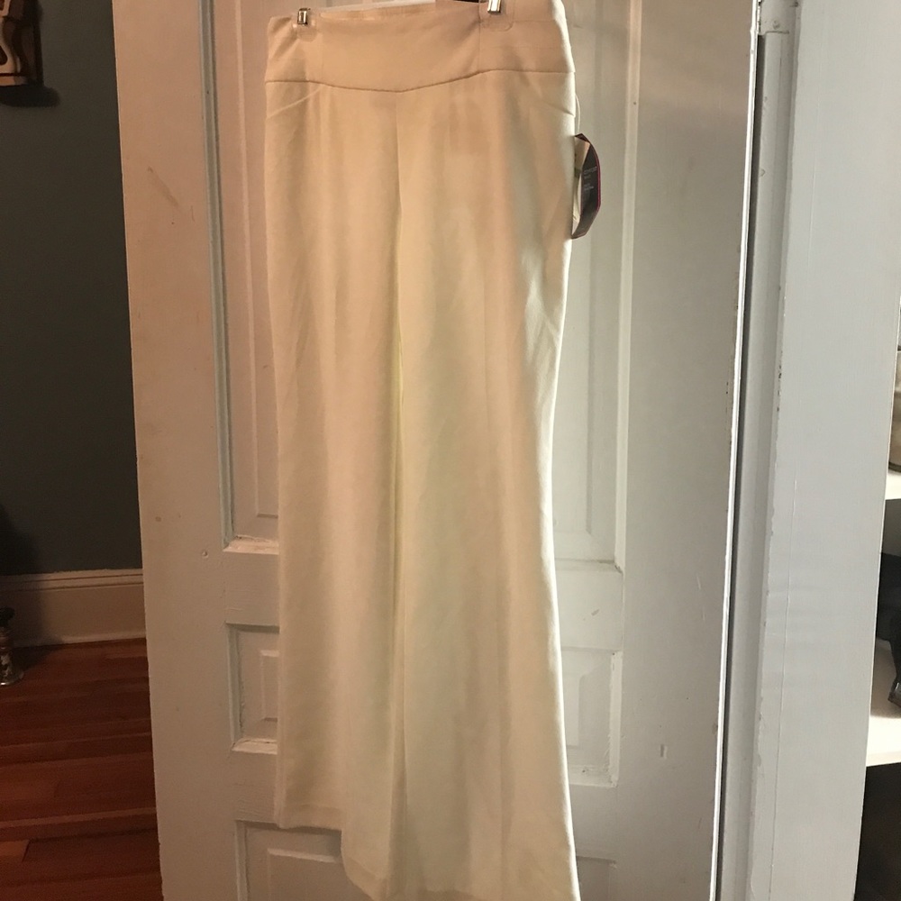 Kim Rogers white dress pants