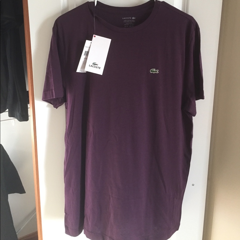 Lacoste men's short sleeved tee