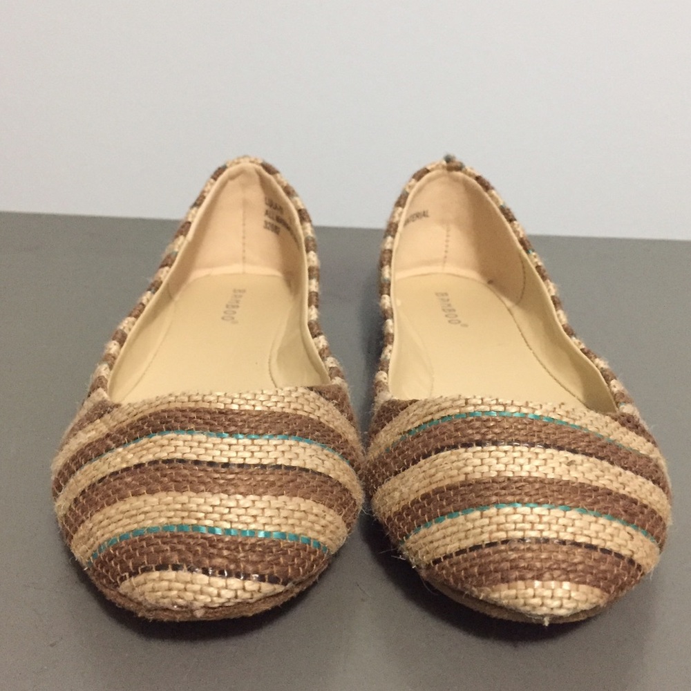 Bamboo flat shoes