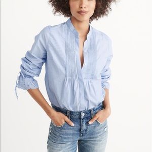 🌷NWT🌷Abercrombie tie sleeve shirt