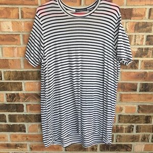 Brandy Melville striped tee shirt dress