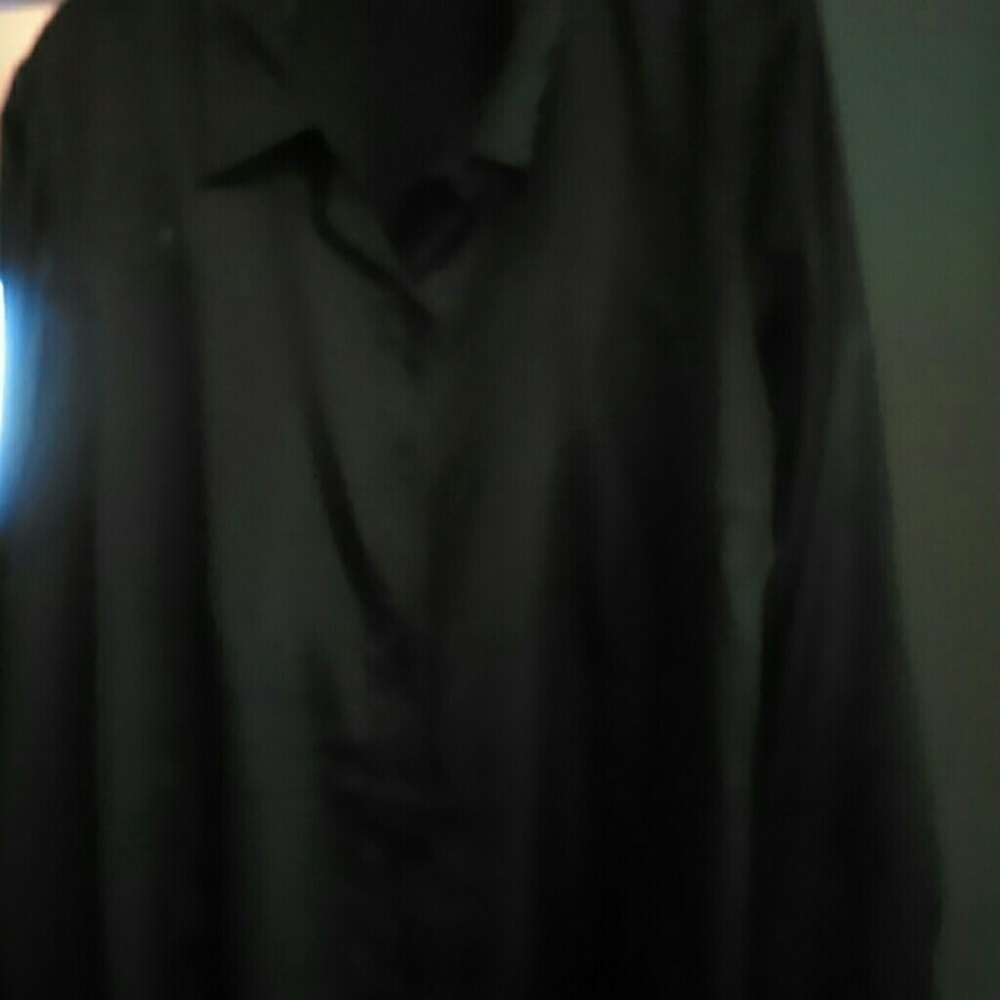 Button down polyester blouses