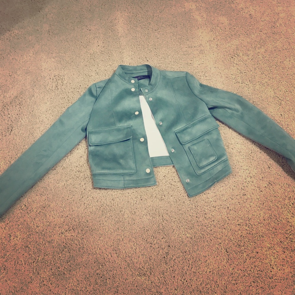 Teal Blazer