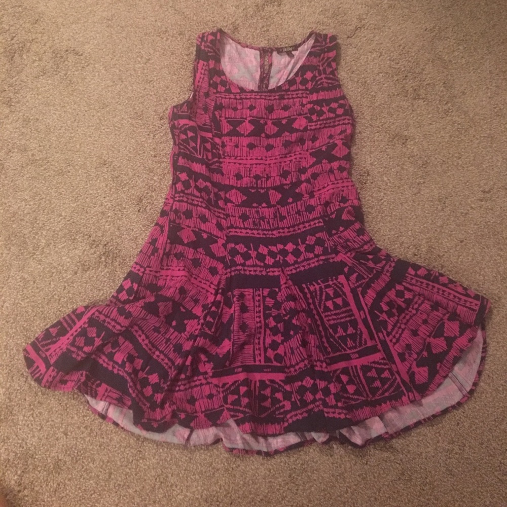 BE BOP Sleeveless Godet Dress
