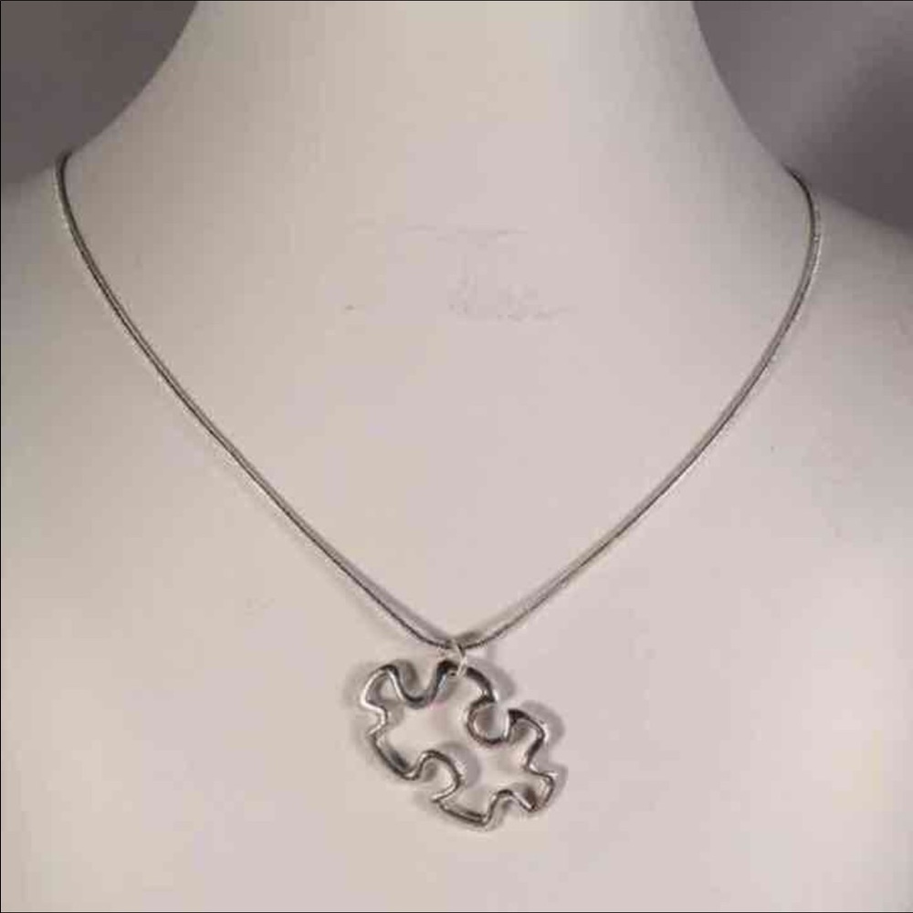 New Puzzle Piece Necklace