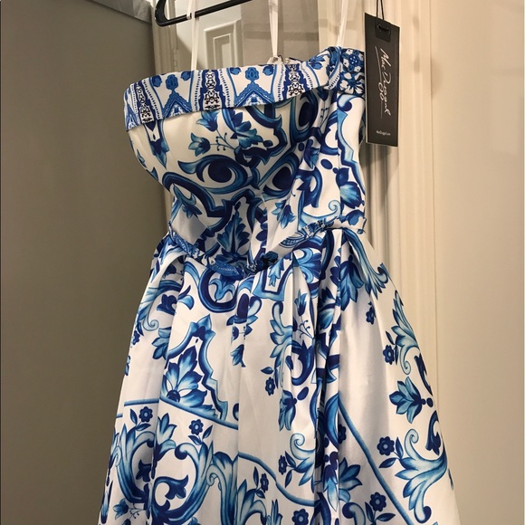 Brand new, never worn Mac Duggal gown. - Picture 3 of 5