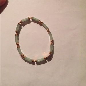 Jade stone bracelet