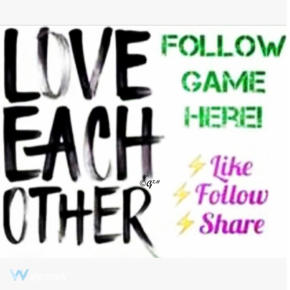 SPOTS LEFT☀️! 1st FOLLOW GAME! ⚡️